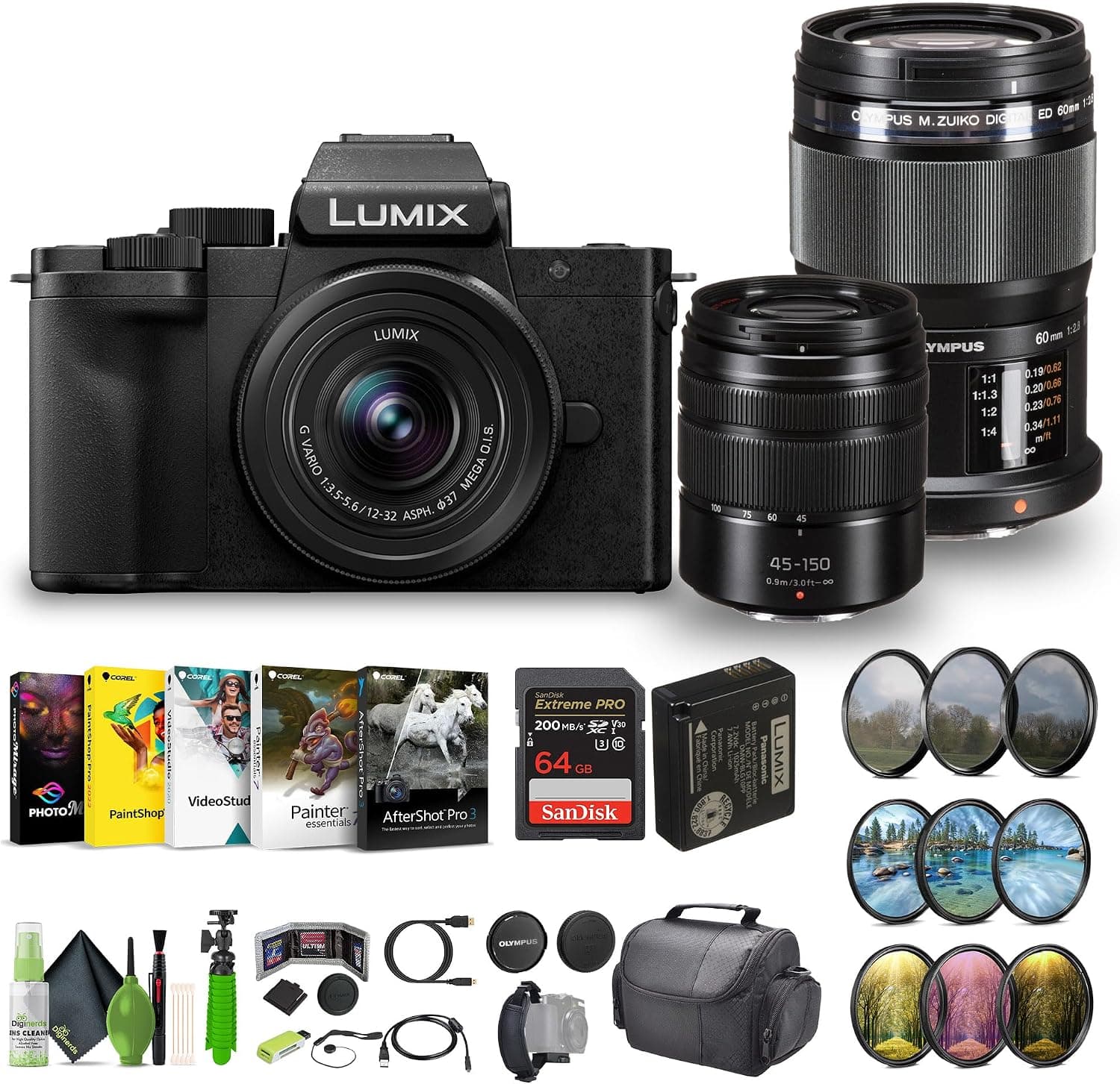 Panasonic Lumix G100D 4K Mirrorless Vlogging Camera